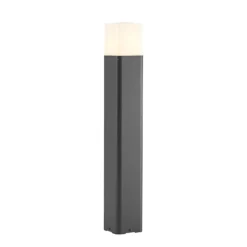Bolardo luminoso Lucande Obuna, altura 80 cm