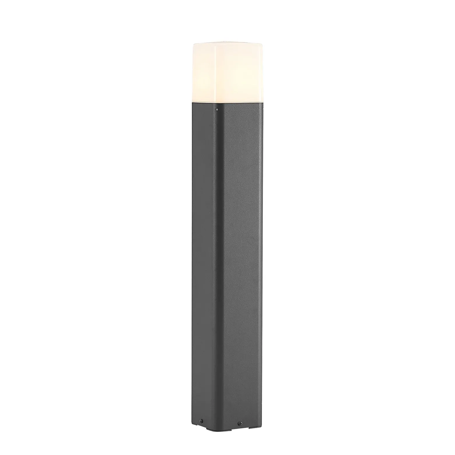 Bolardo luminoso Lucande Obuna, altura 80 cm