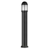 Bolardo luminoso Marco de aluminio, negro