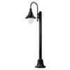 Bolardo luminoso Miranda, negro