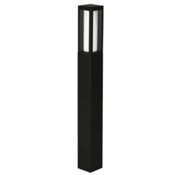 Bolardo luminoso 285, negro