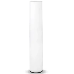 Bolardo luminoso Newgarden Fity con batería, altura 160 cm