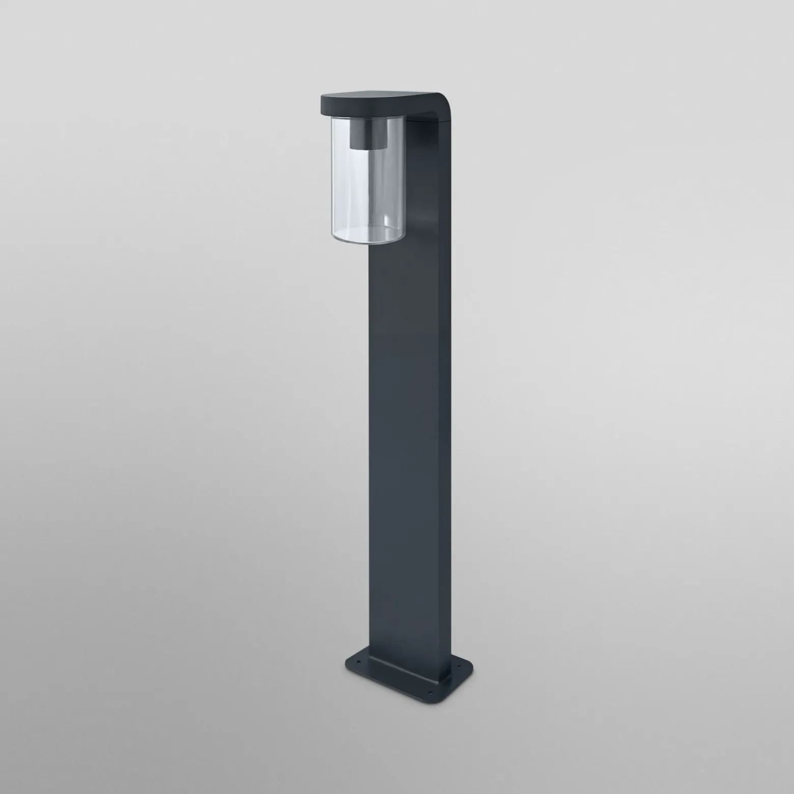 Bolardo luminoso OSRAM ENDURA CLASSIC CASCADE 80 cm gris oscuro/transparente