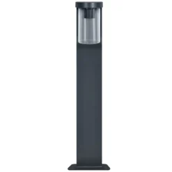 Bolardo luminoso OSRAM ENDURA CLASSIC CASCADE 80 cm gris oscuro/transparente