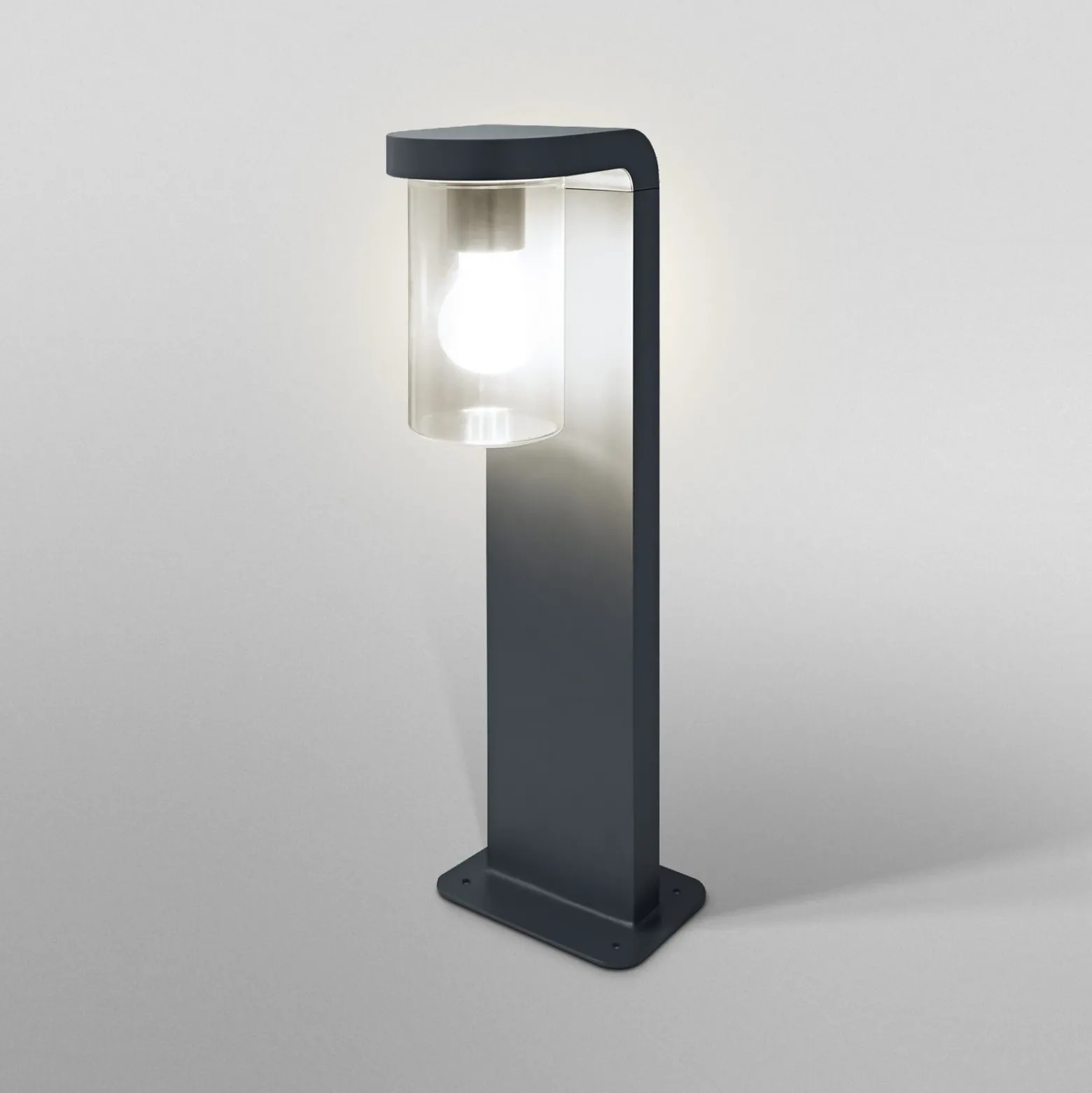Bolardo luminoso OSRAM ENDURA CLASSIC CASCADE 50 cm gris oscuro/transparente