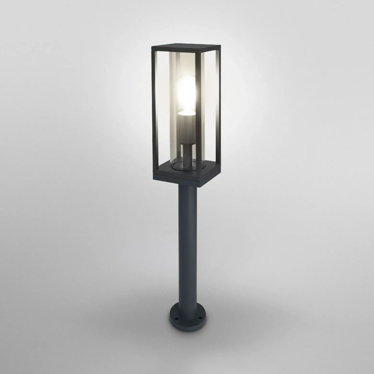 Bolardo luminoso OSRAM ENDURA CLASSIC FRAME, gris oscuro, 60 cm IP44