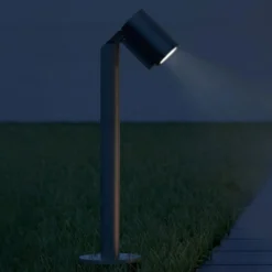 Bolardo luminoso STEINEL SPOT WAY, color antracita, IP44, orientable