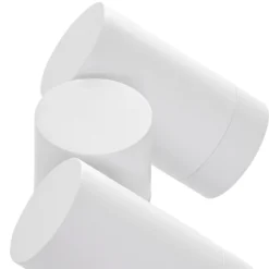 Bolardo luminoso Tulimar de PRIOS, 2 luces, 60 cm, blanca, IP65
