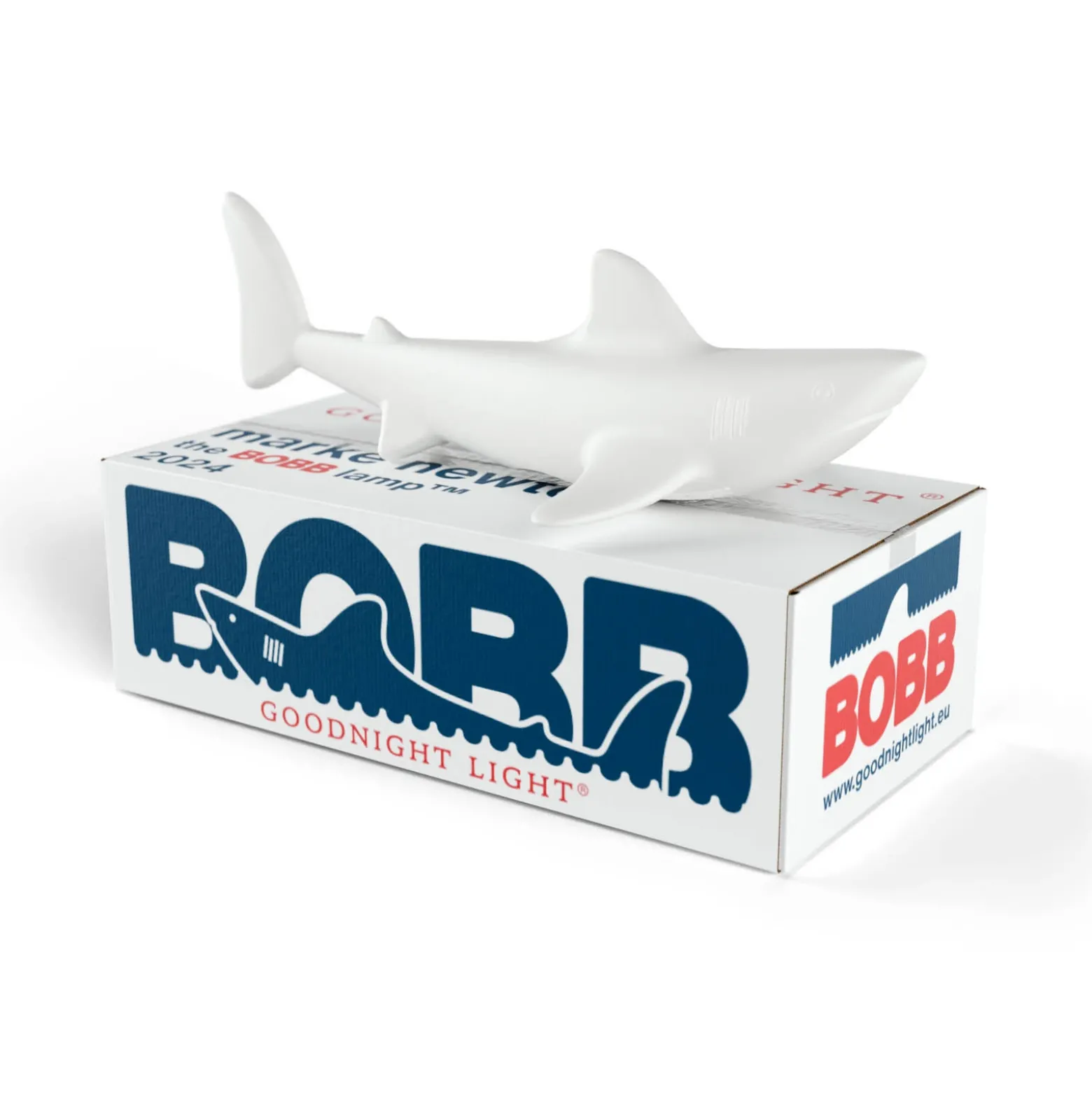 Bombilla LED recargable BOBB la lámpara tiburón, flotante, RGBW