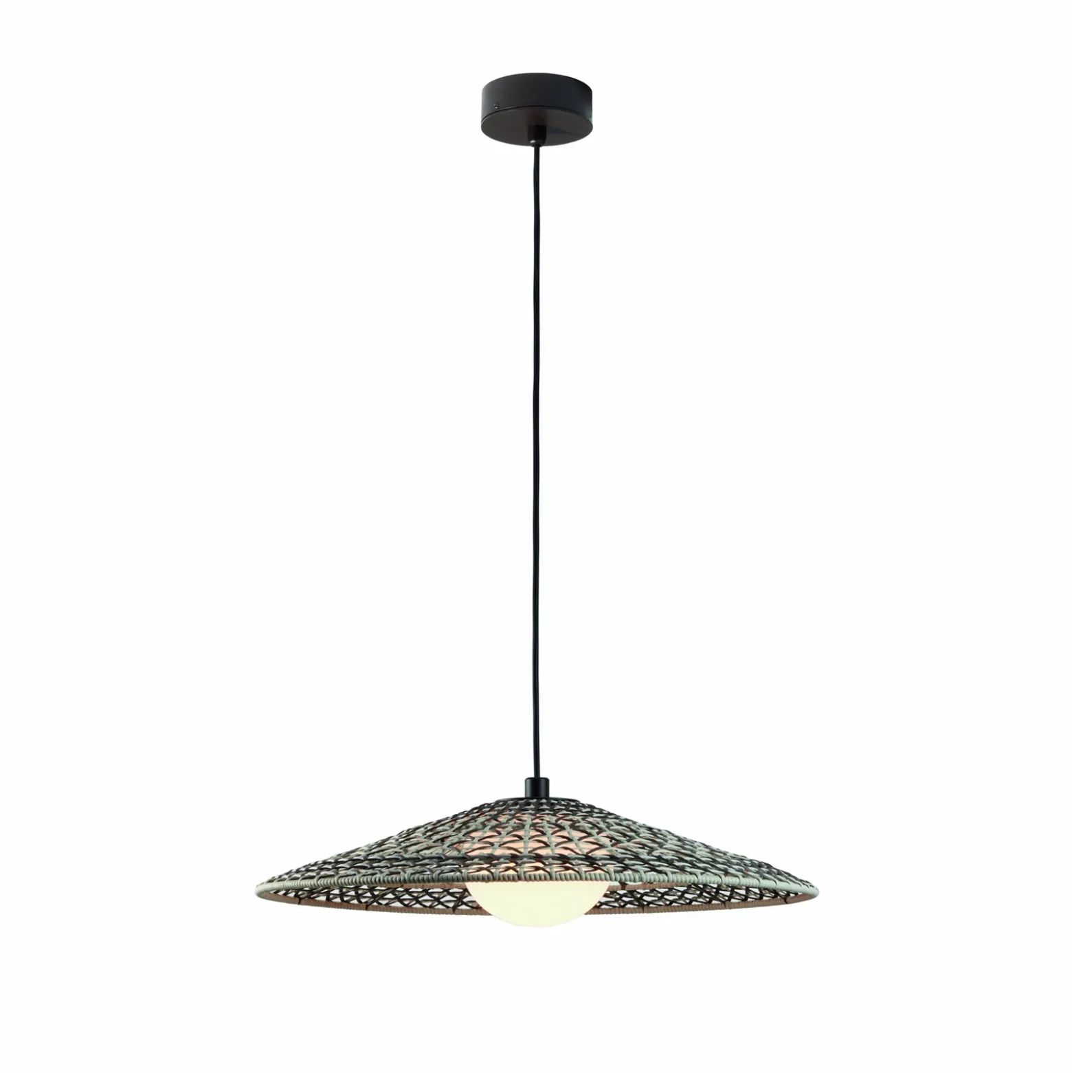 Bover Lámpara colgante exterior LED Nans Balis S/55, marrón/marrón