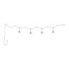 Bover Nans S/16/4L colgante exterior LED, beige