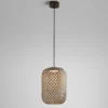 Bover Nans S/31.2 Lámpara colgante exterior LED, marrón
