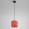 Bover Nans S/31 Lámpara colgante exterior LED, roja