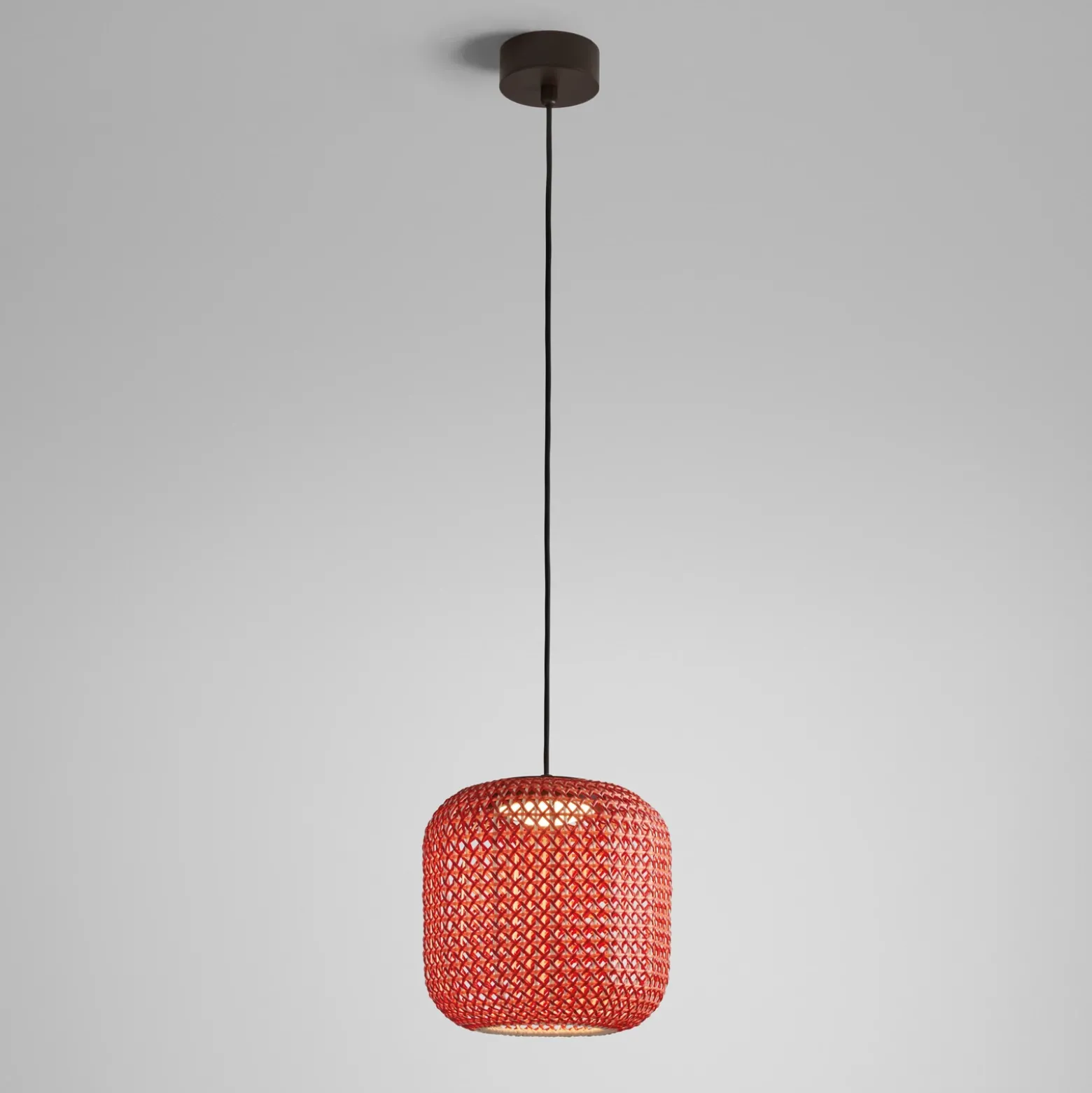 Bover Nans S/31 Lámpara colgante exterior LED, roja