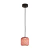 Bover Nans S/16 Lámpara colgante exterior LED, rojo