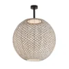 Bover Nans Sphere PF/60 LED lámpara de techo para exterior marrón
