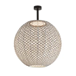 Bover Nans Sphere PF/60 LED lámpara de techo para exterior marrón