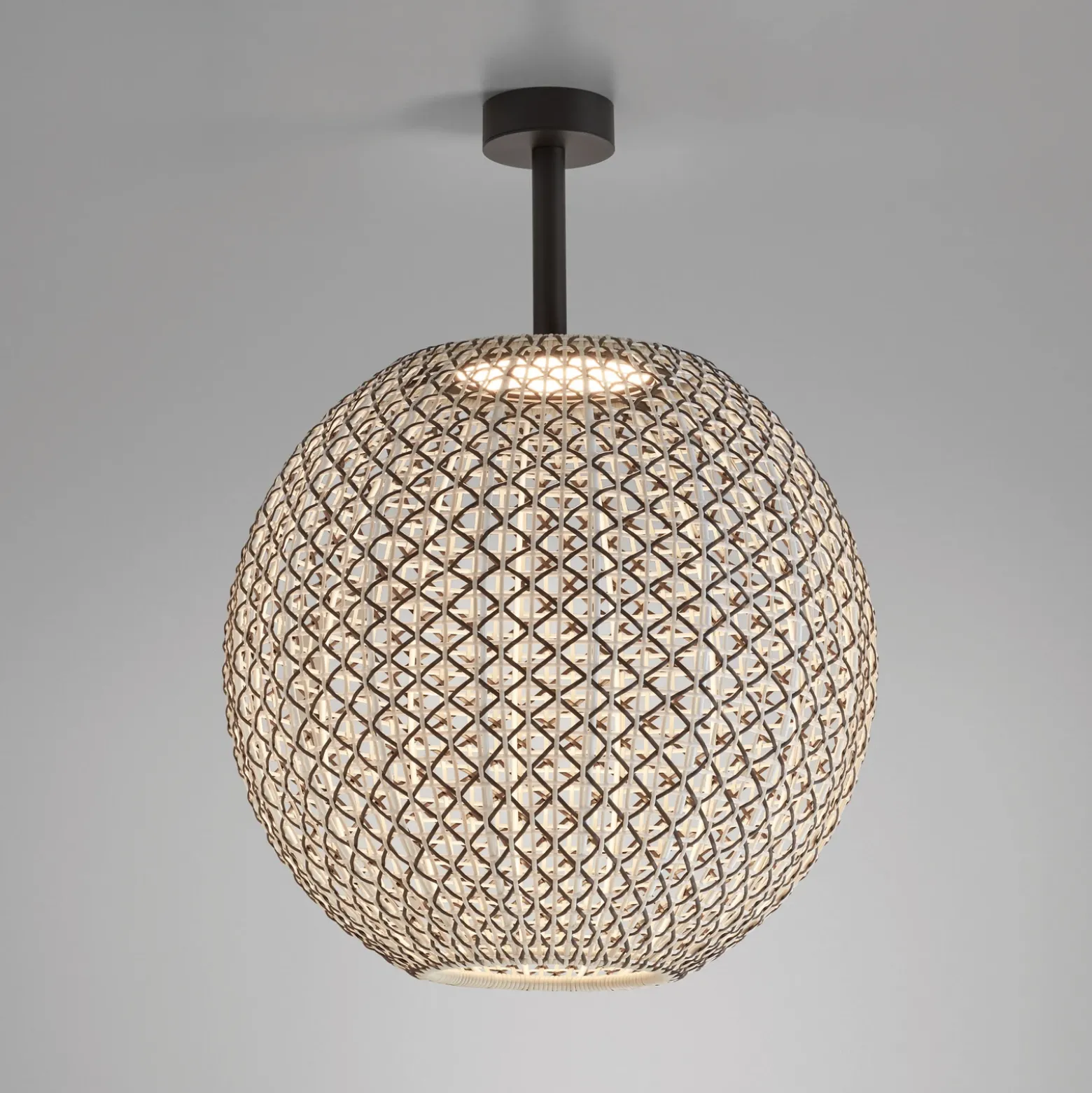 Bover Nans Sphere PF/80 LED lámpara de techo para exterior marrón