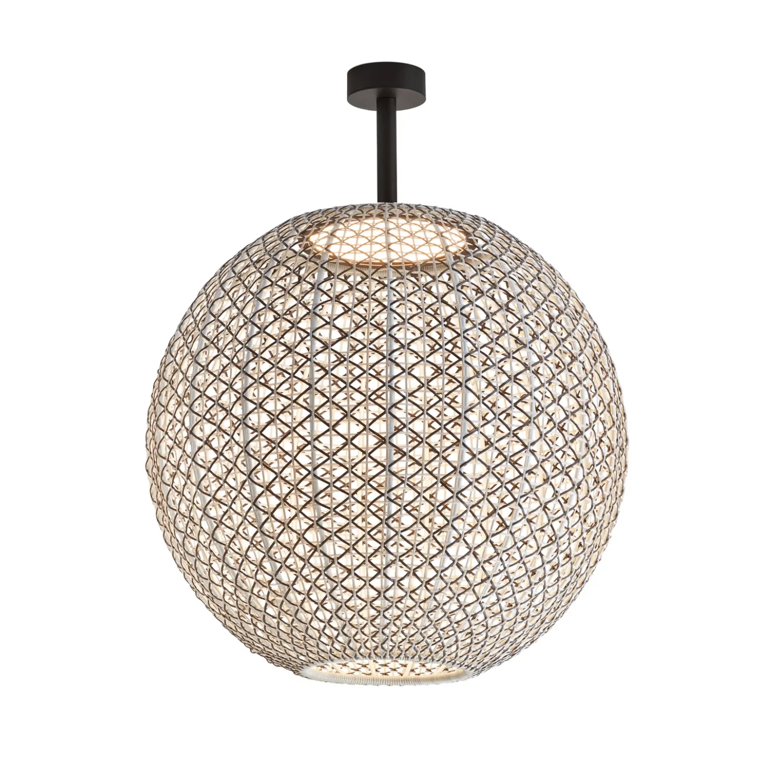 Bover Nans Sphere PF/80 LED lámpara de techo para exterior marrón