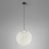 Bover Nans Sphere S/60 lámpara colgante exterior LED beige