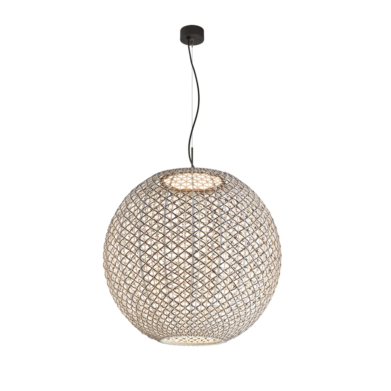 Bover Nans Sphere S/80 Lámpara colgante exterior LED marrón