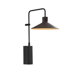 Bover Platet A01 aplique LED de exterior negro