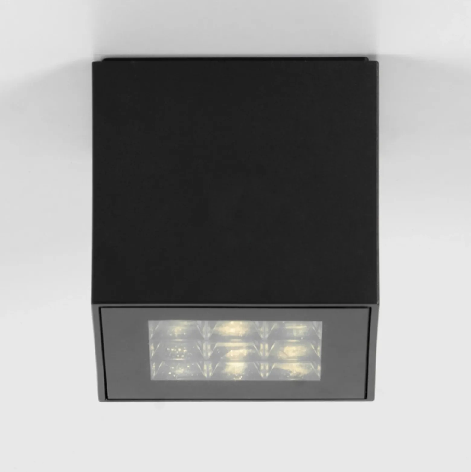BRUMBERG Blokk plafón LED, 11 x 11 cm