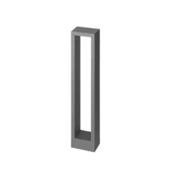 BRUMBERG Bolardo luminoso LED Addia, grafito, IP54, altura 60 cm