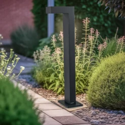 BRUMBERG Bolardo luminoso LED, altura 60 cm