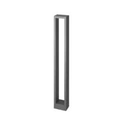 BRUMBERG Bolardo luminoso LED Addia, grafito, IP54, altura 90 cm