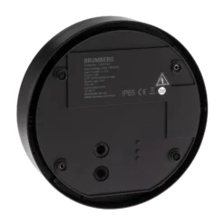 BRUMBERG Eye aplique LED de exterior, mitad, negro
