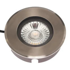 BRUMBERG Hybride Lámpara de suelo empotrable Flat LED, 15cm