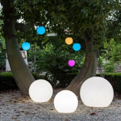 Buly de Newgarden lámpara de suelo globo, Ø 80 cm