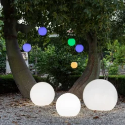 Buly de Newgarden lámpara de suelo globo, Ø 80 cm