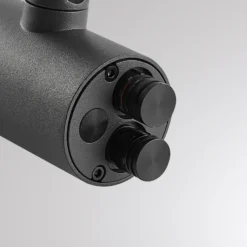 Cabezal de luminaria LED CHOPA II, antracita, CCT, IP65, metal
