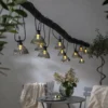 Cadena de luces LED Circus Shade 12 pantallas gris