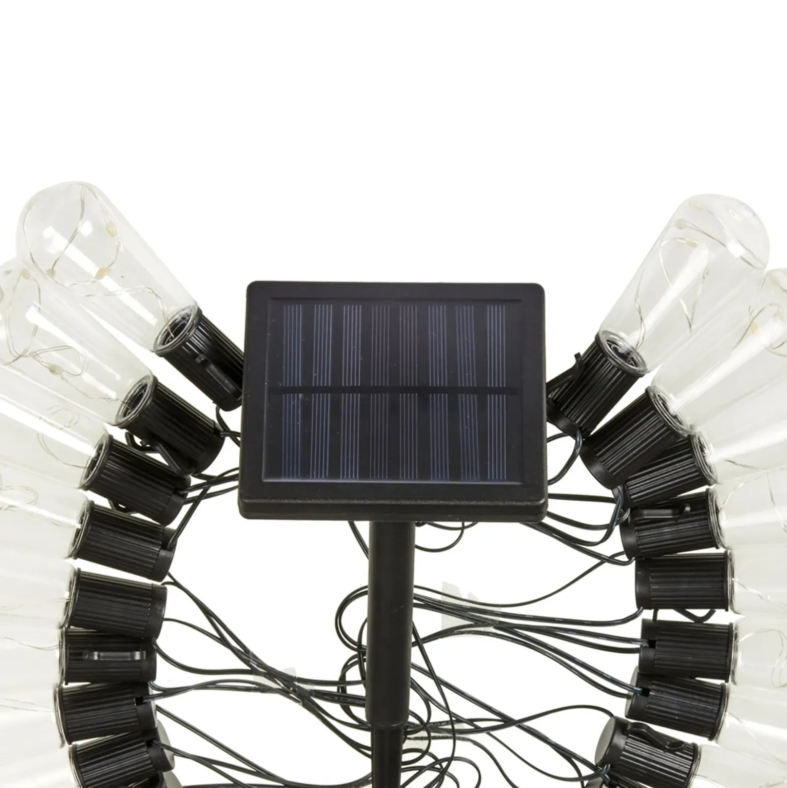 Cadena de luces LED DecoBulb, 20 luces, transparente, IP44