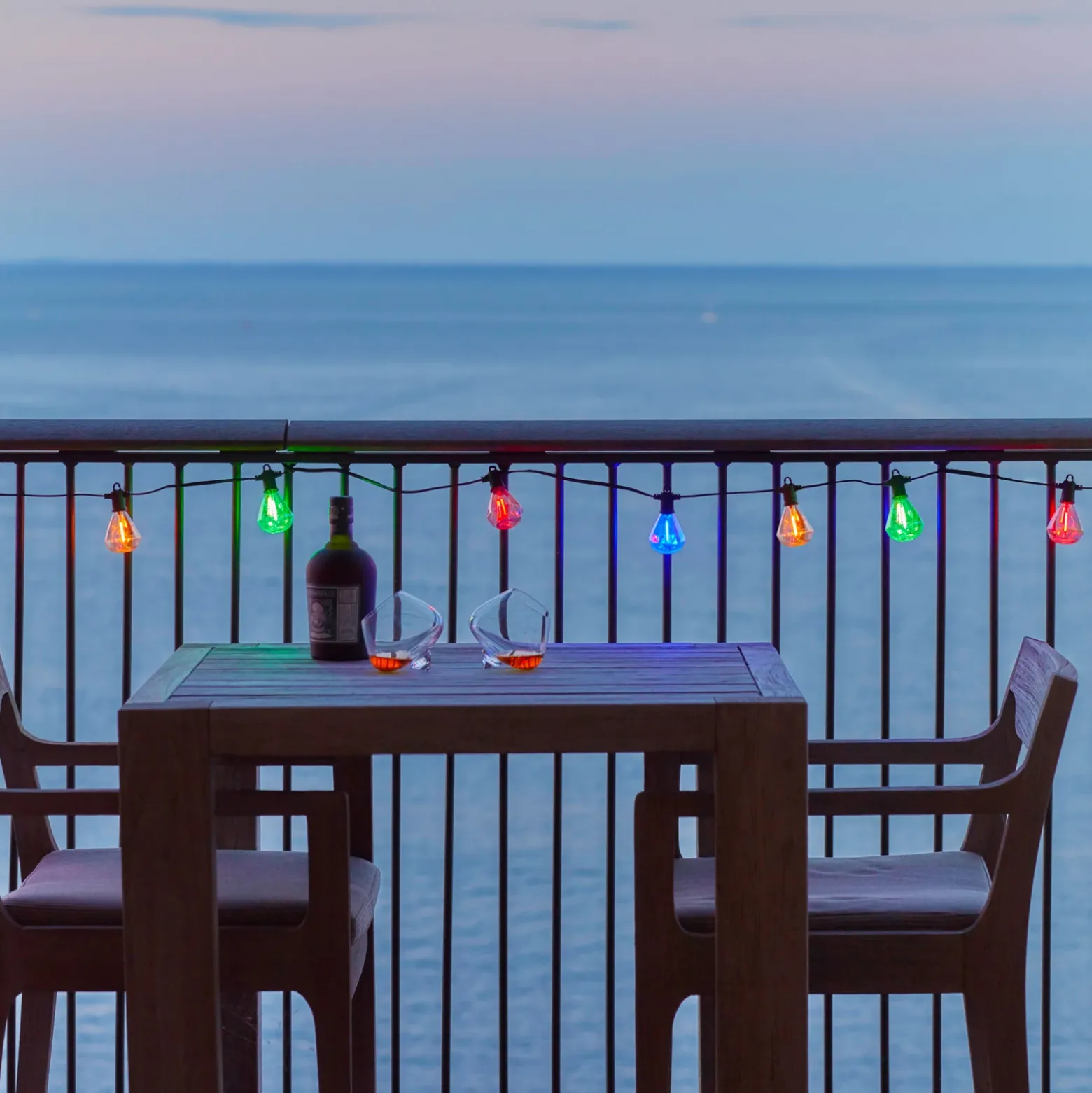 Cadena de luces LED Marcus multi, kit de inicio, 3 m, solar/enchufable