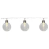 Cadena de luces LED solar Chania, 8 luces