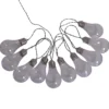 Cadena de luces solar LED, bombilla, 10 luces