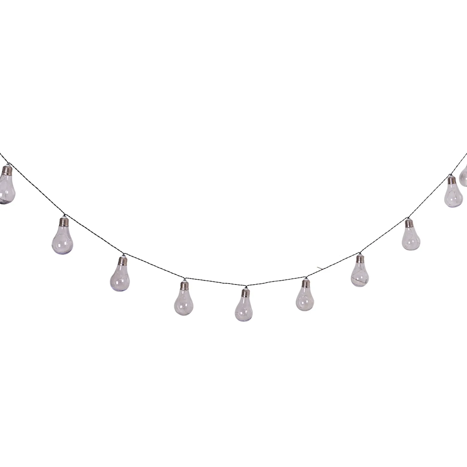 Cadena de luces solar LED, bombilla, 10 luces