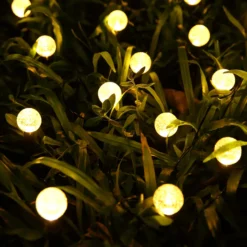 Cadena de luces 36352-20 solar RGBW IP44, 20 luces