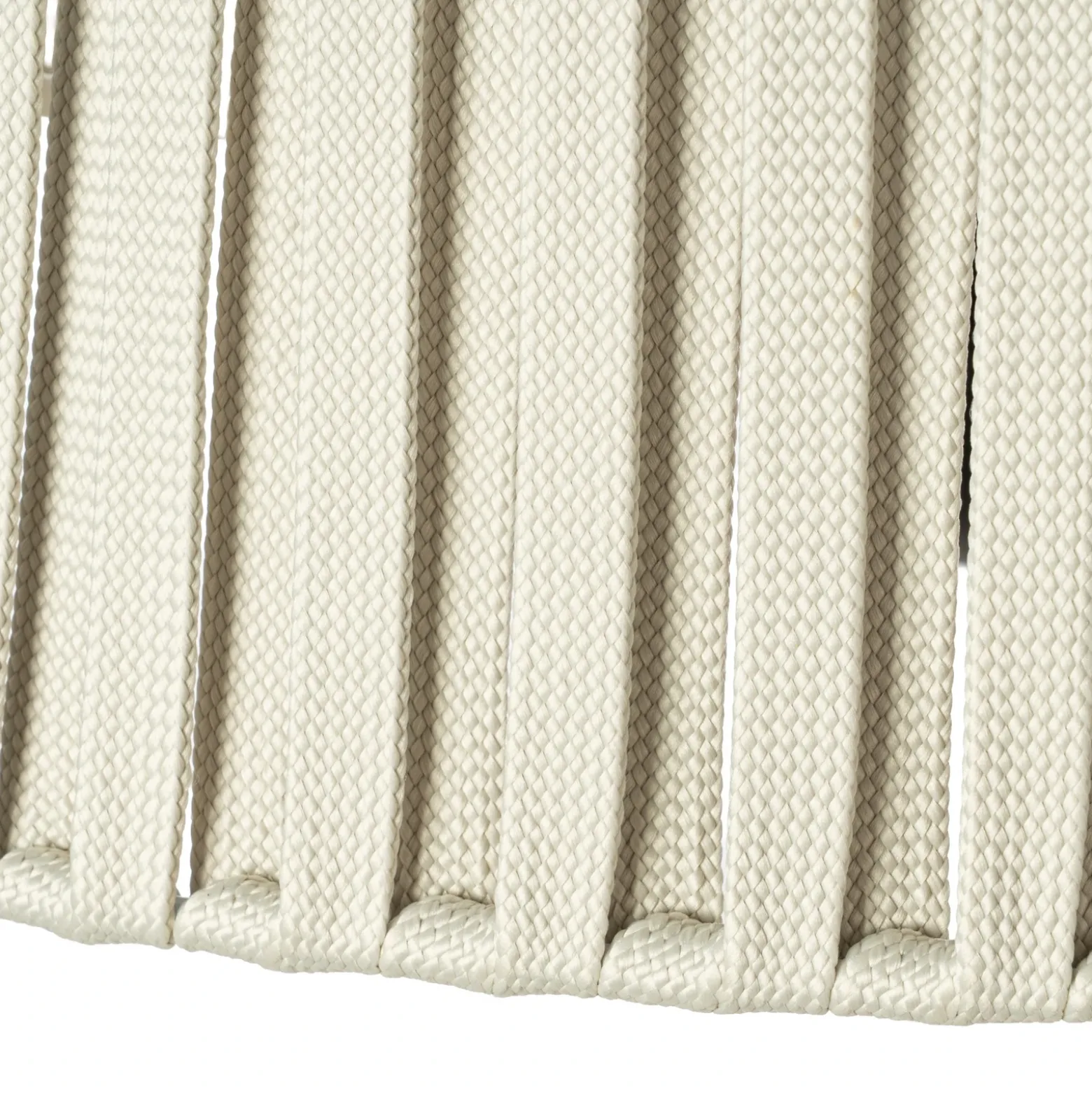 Calefactor colgante Lucande Pyravo, beige, aluminio, Ø 60 cm
