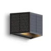 Calex Aplique LED para exterior Caserta, arriba/abajo, negro