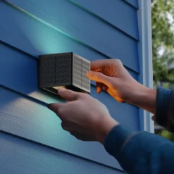 Calex Aplique LED para exterior Caserta, arriba/abajo, negro