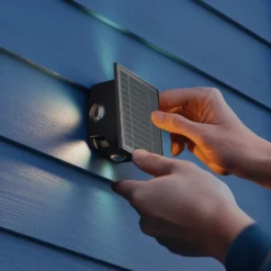 Calex Aplique LED para exterior Altamura, indirecto, negro