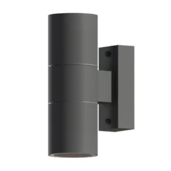 Calex aplique para exterior GU10 acero inoxidable up/down 17 cm, antracita