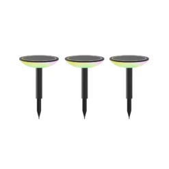 Calex Smart al aire libre Pathlight picos de tierra CCT RGB 3pcs