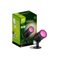 Calex Smart Foco de exterior para jardín, CCT, RGB