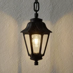 Colgante LED Sichem Anna 6W 2.700K negro/claro